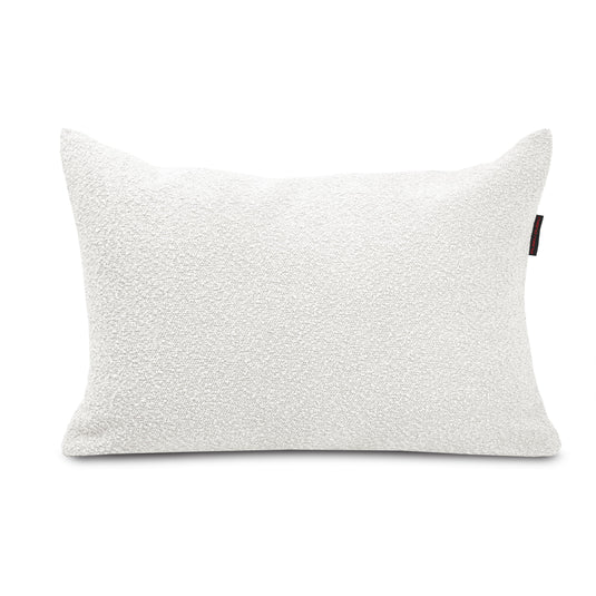 Gros Coussin Pouf en Mouton Beige Crème Beaumont Concept