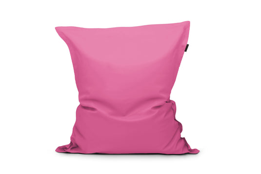 Gros Coussin Pouf Rose Fushia