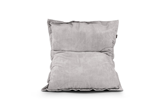 Gros Coussin Pouf Velours Côtelé