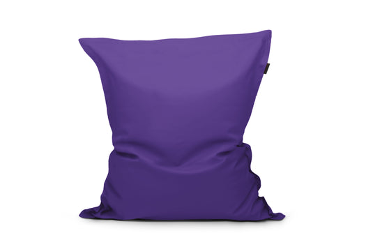 Gros Coussin Pouf Violet Magenta