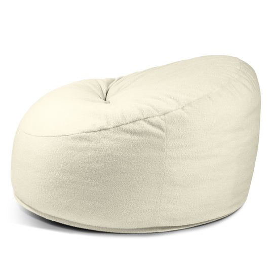 Gros Pouf en Bouclette Beaumont Concept