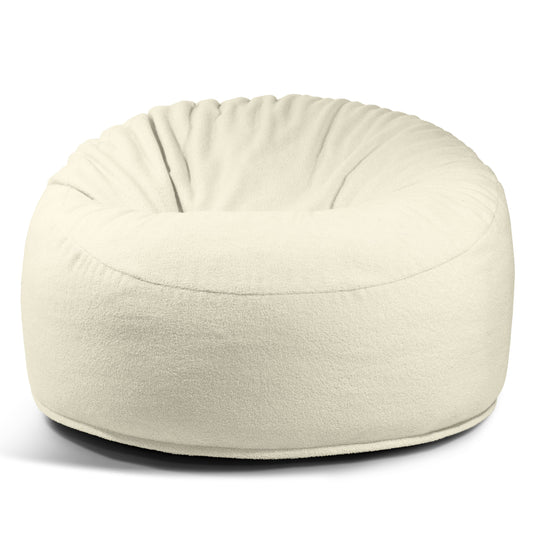 Gros Pouf en Bouclette Pouf Français
