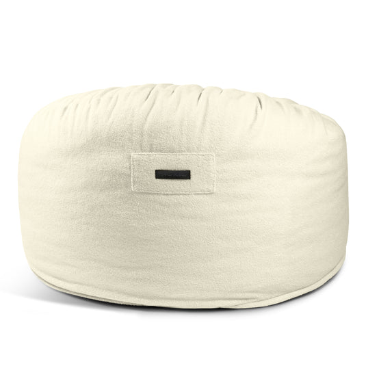 Gros Pouf en Bouclette Pouf Français