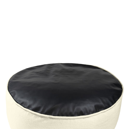Gros Pouf en Bouclette Pouf Français