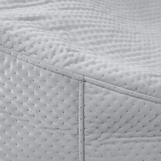 Gros Pouf en Velours Capitonné Beaumont Concept