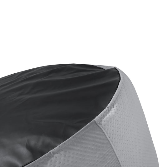 Gros Pouf en Velours Capitonné Beaumont Concept