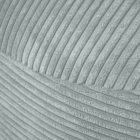 Gros Pouf en Velours Cotelé Pouf Français