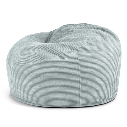 Gros Pouf en Velours Cotelé Pouf Français