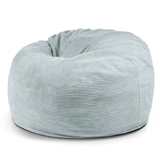 Gros Pouf en Velours Cotelé Pouf Français