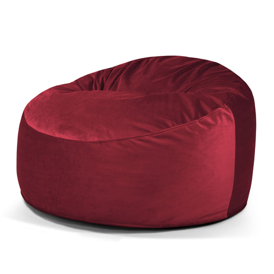 Gros Pouf en Velours Pouf Français