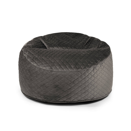 Gros Pouf en Velours Royal Beaumont Concept
