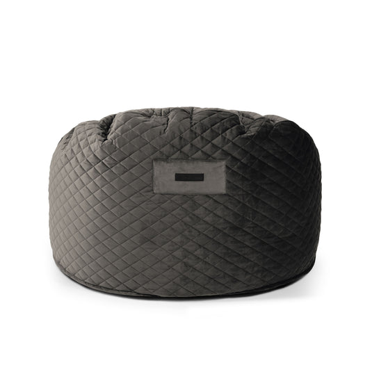 Gros Pouf en Velours Royal Beaumont Concept