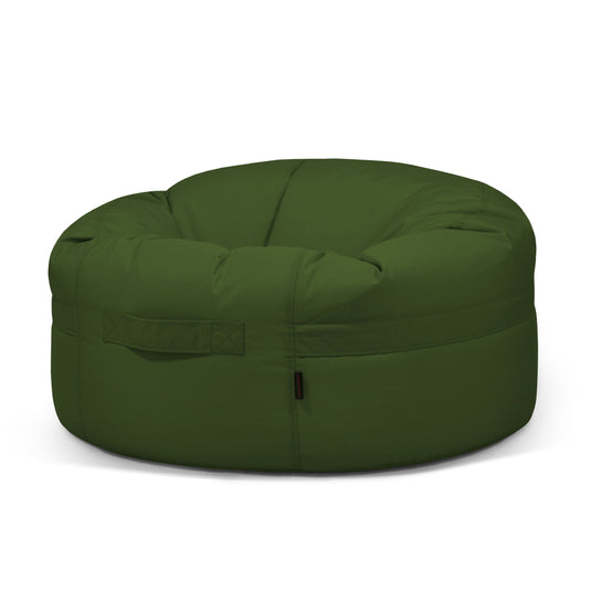 Gros Pouf Rond Exterieur Vert Forêt