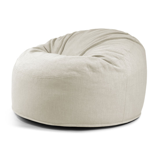 Gros Pouf Salon Beige Sable Pouf Français