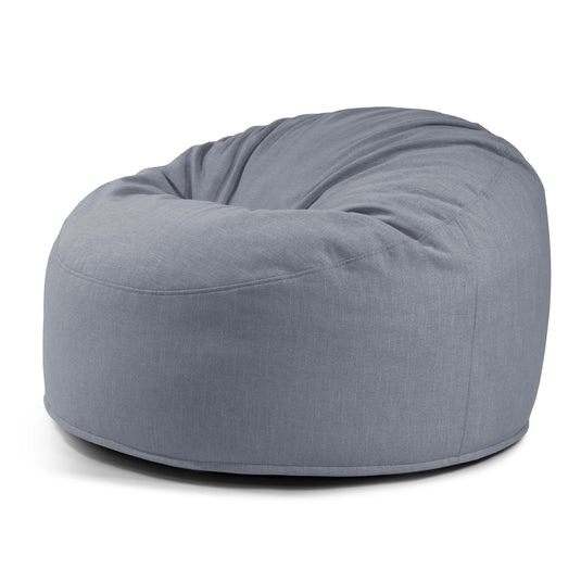 Gros Pouf Salon Gris Anthracite Pouf Français