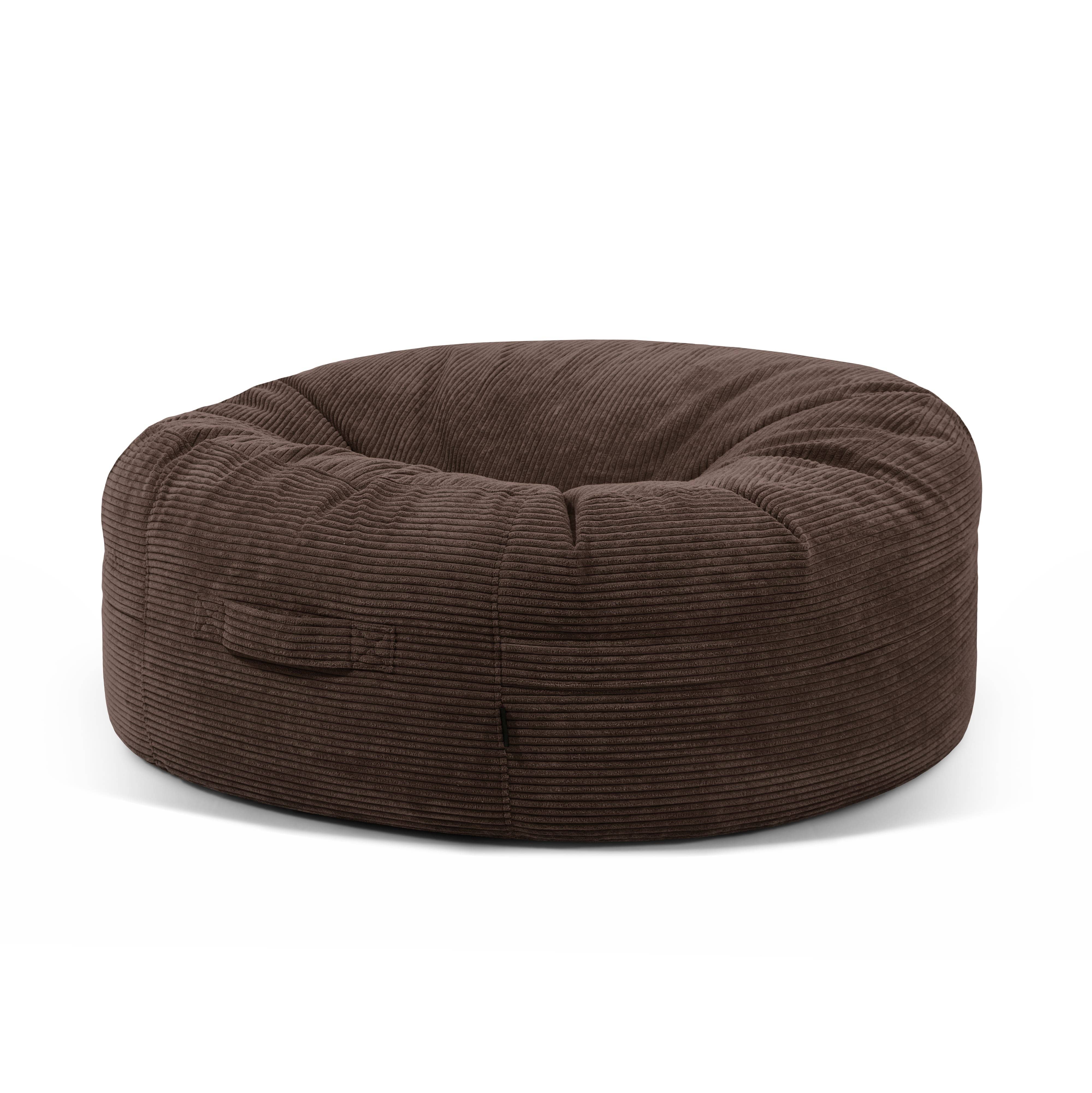 Housse de pouf ronde extensible - SODIAL - Protection pour repose-pieds - Tissu doux et durable Housse de pouf ronde extensible - SODIAL - Protection pour repose-pieds - Tissu doux et durable
