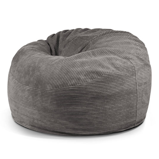 Housse Gros Pouf Gris Anthracite