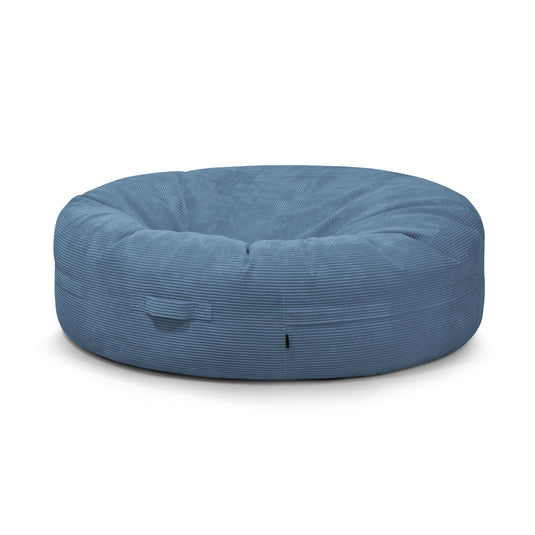 Housse Pouf Geant Bleu Canard