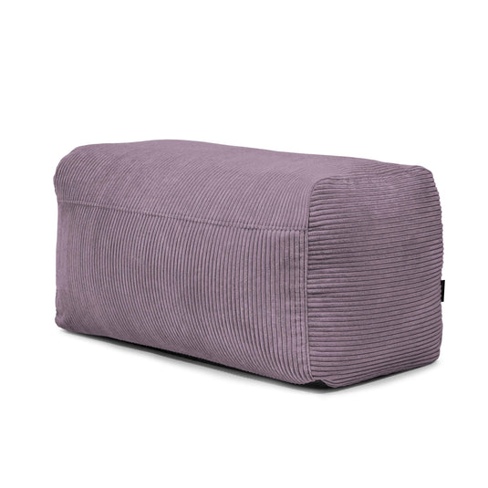 Housse Pouf Rectangulaire Violet Lavande