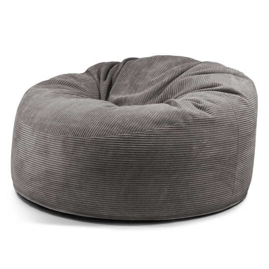 Housse Pouf XXL Gris Anthracite