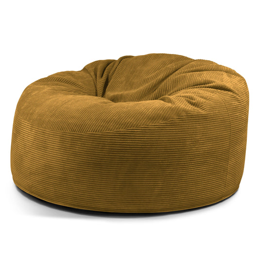 Housse Pouf XXL Jaune Ocre