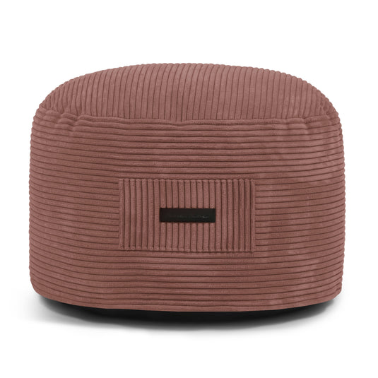 Housse pour Petit Pouf Rose Taupe