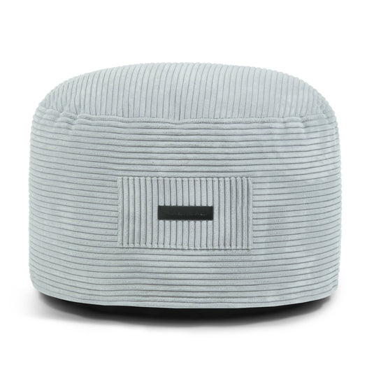 Housse pour Petit Pouf Vert d'eau