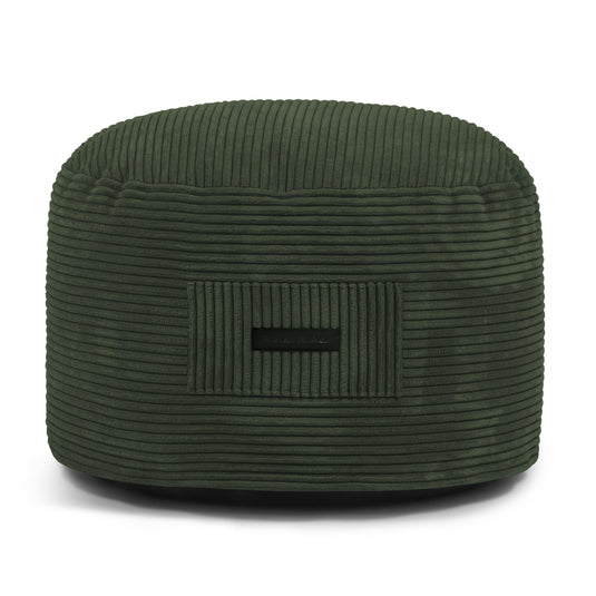 Housse pour Petit Pouf Vert Forêt