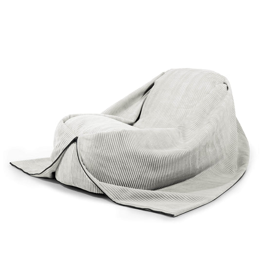 Housse pour Pouf Enfant Beige Crème