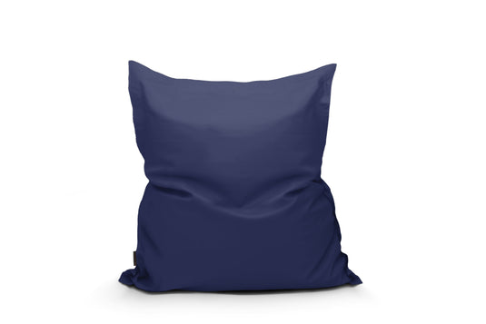 Petit Coussin Pouf Chambre Bleu Marine