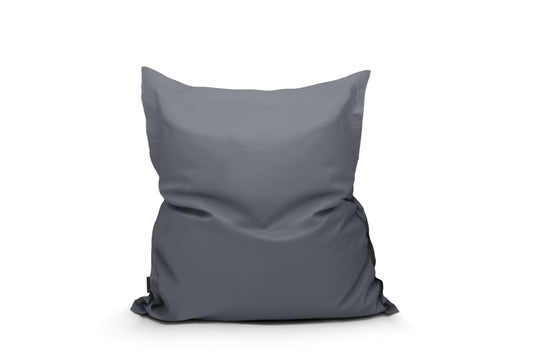 Petit Coussin Pouf Chambre Gris Anthracite