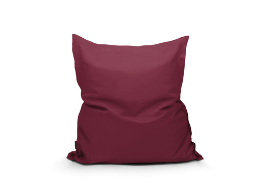Petit Coussin Pouf Chambre Rouge Bordeaux