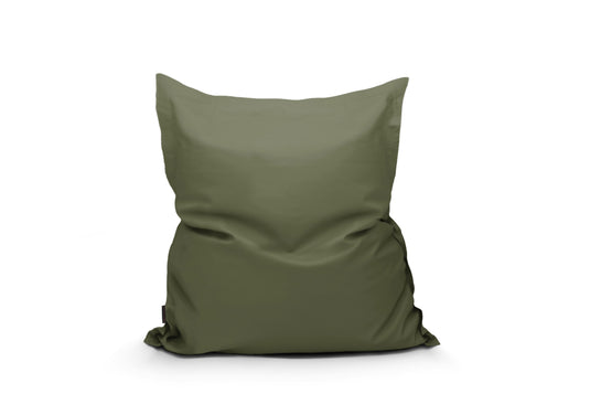 Petit Coussin Pouf Chambre Vert Kaki