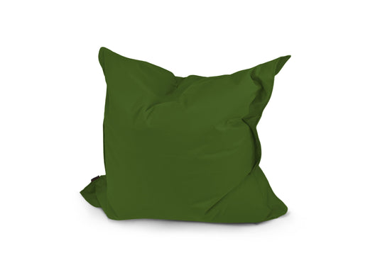 Petit Coussin Pouf Extérieur Vert Forêt