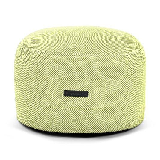 Petit Pouf de Jardin Vert Citron