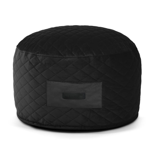Petit Pouf Design Noir Profond
