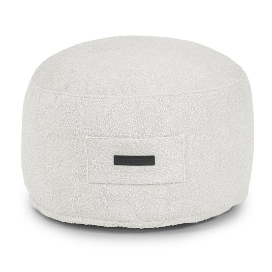 Petit Pouf Mouton Beige Crème