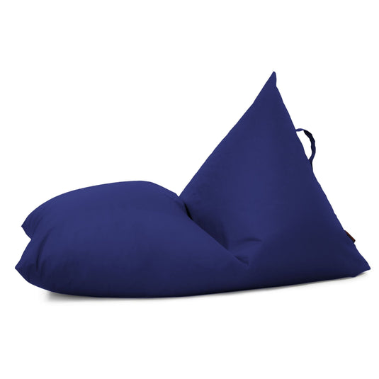 Petit Pouf Poire Chambre Bleu Marine Beaumont Concept