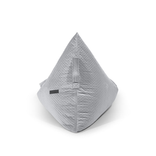 Petit Pouf Poire en velours capitonné Beaumont Concept