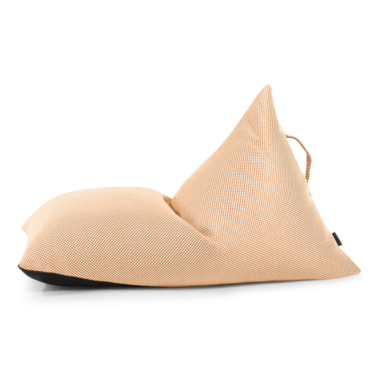 Petit Pouf Poire Piscine Orange Mandarine Beaumont Concept