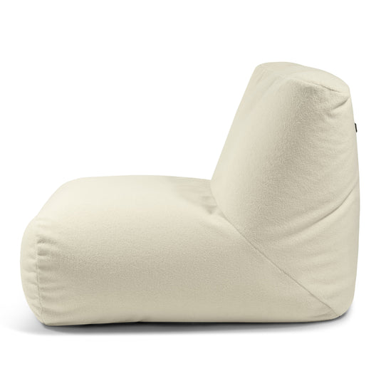 Pouf 2 places en Bouclette