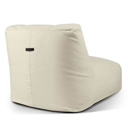 Pouf 2 places en Bouclette