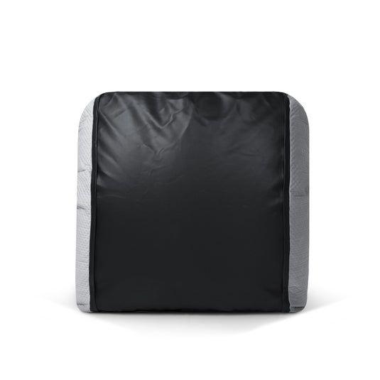 Pouf 2 places en Velours Capitonné