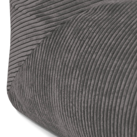 Pouf 2 places en Velours Côtelé