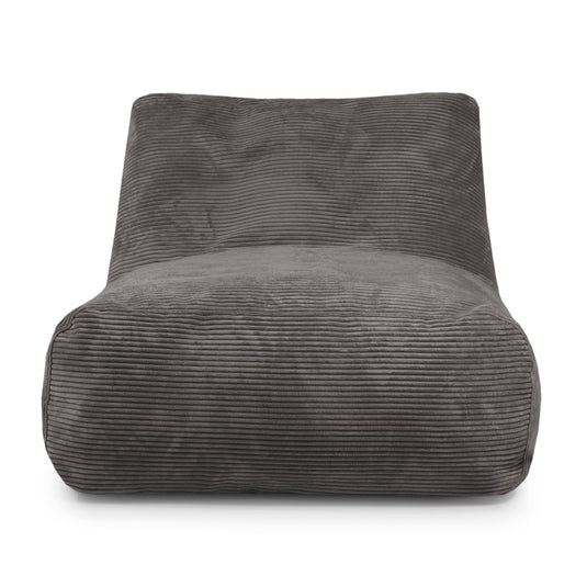 Pouf 2 places en Velours Côtelé