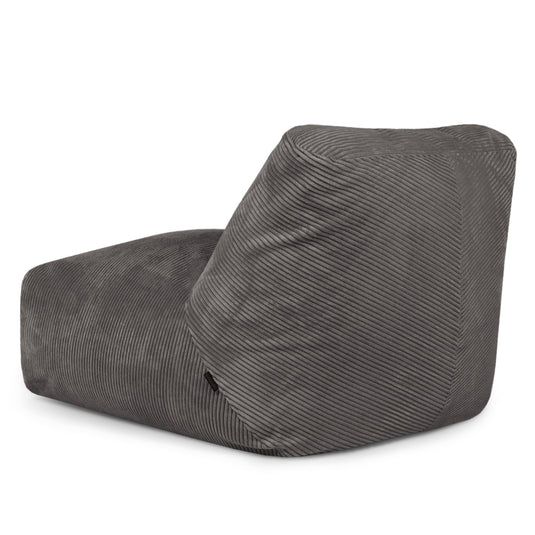 Pouf 2 places en Velours Côtelé