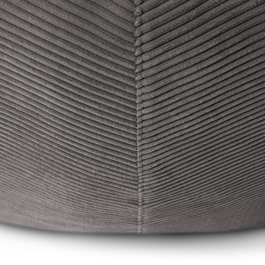 Pouf 2 places en Velours Côtelé