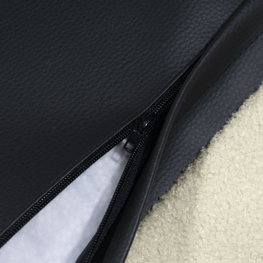 Pouf 2 places Géant en Bouclette