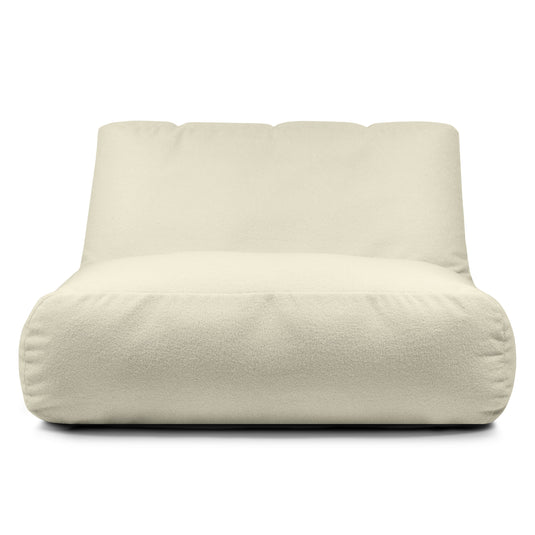 Pouf 2 places Géant en Bouclette