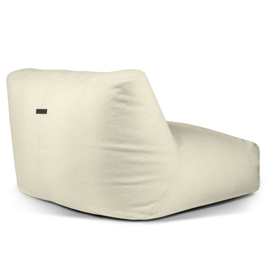 Pouf 2 places Géant en Bouclette